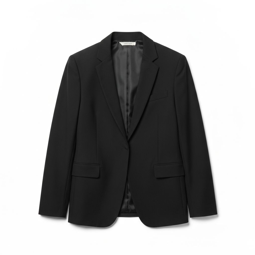 黑色西装外套